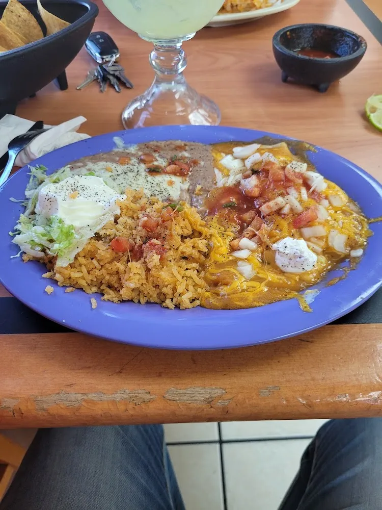 Taco Enchilada Plate